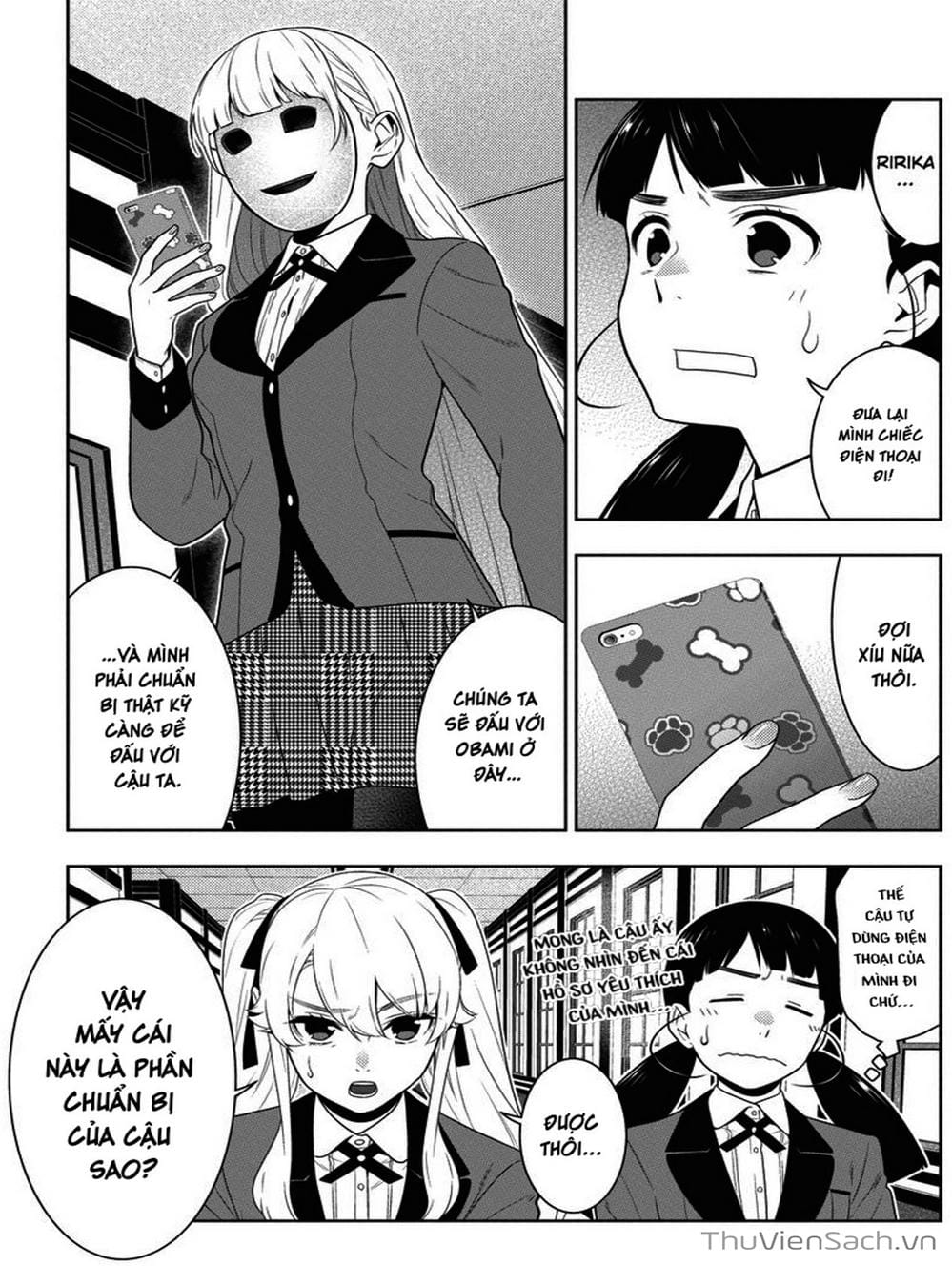 Truyện Tranh Học Viện Đỏ Đen - Kakegurui trang 3