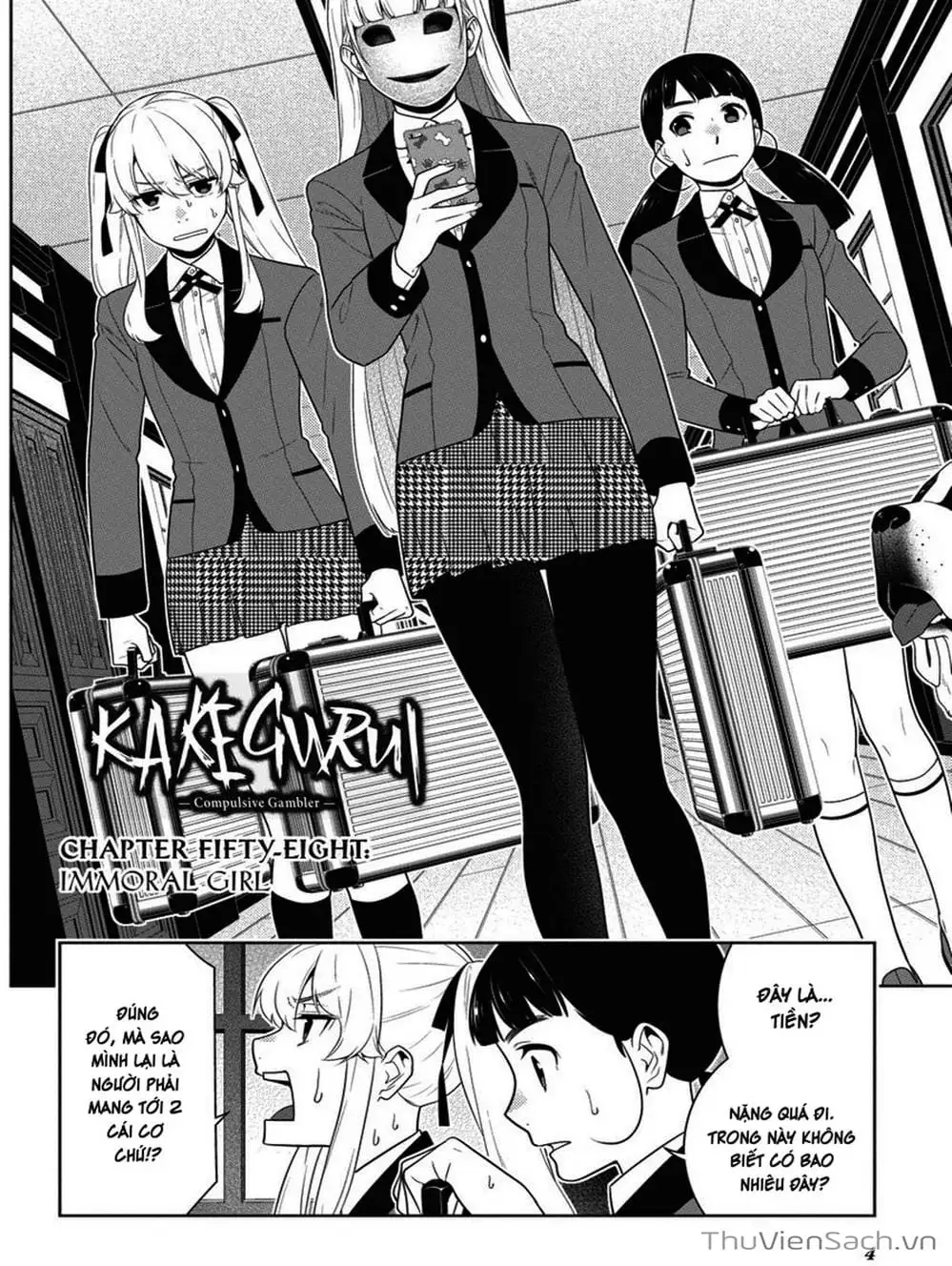 Truyện Tranh Học Viện Đỏ Đen - Kakegurui trang 3