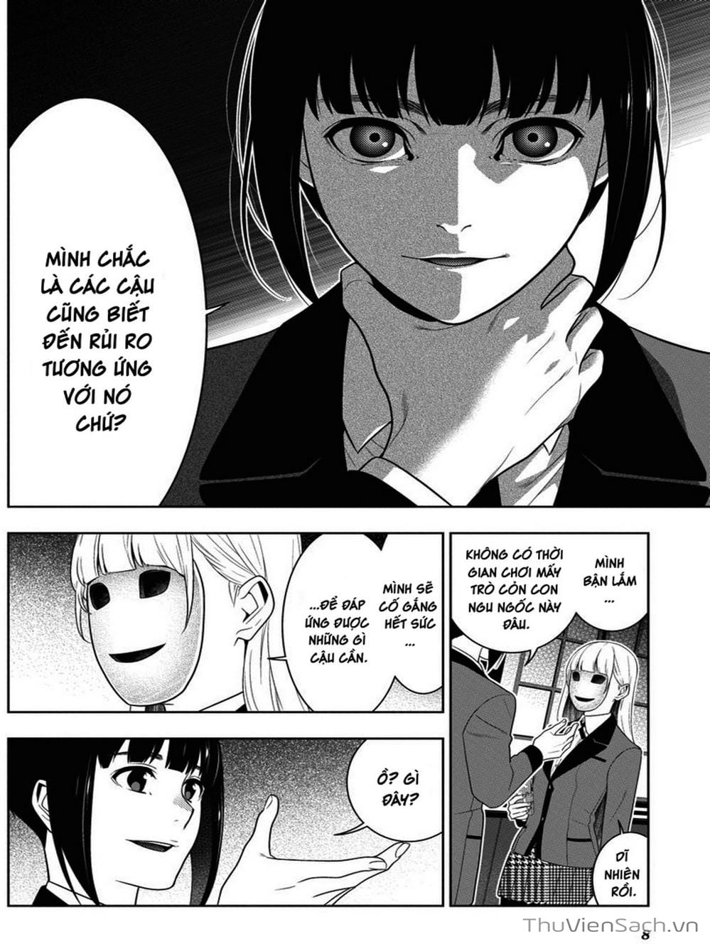 Truyện Tranh Học Viện Đỏ Đen - Kakegurui trang 3