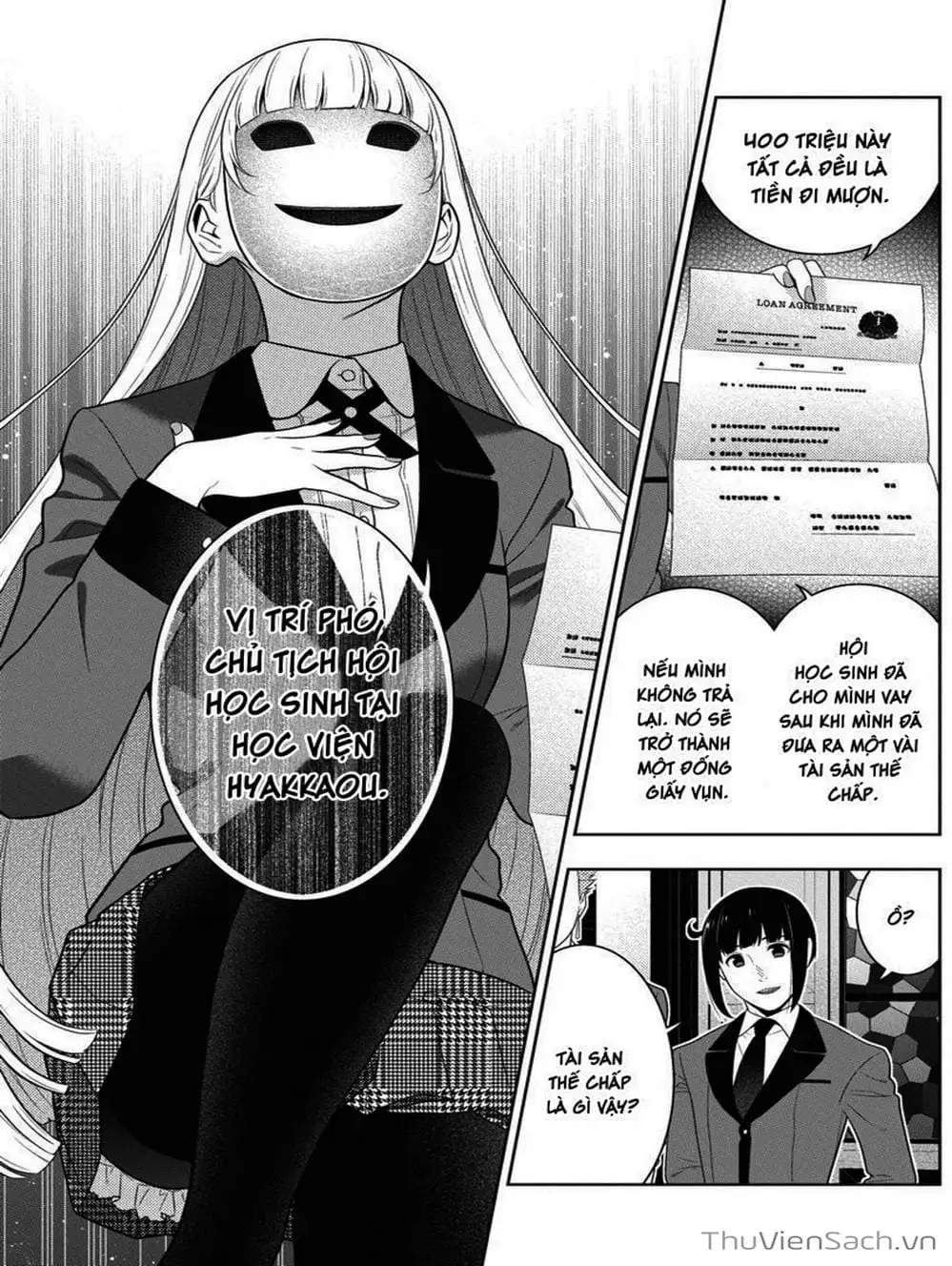 Truyện Tranh Học Viện Đỏ Đen - Kakegurui trang 3