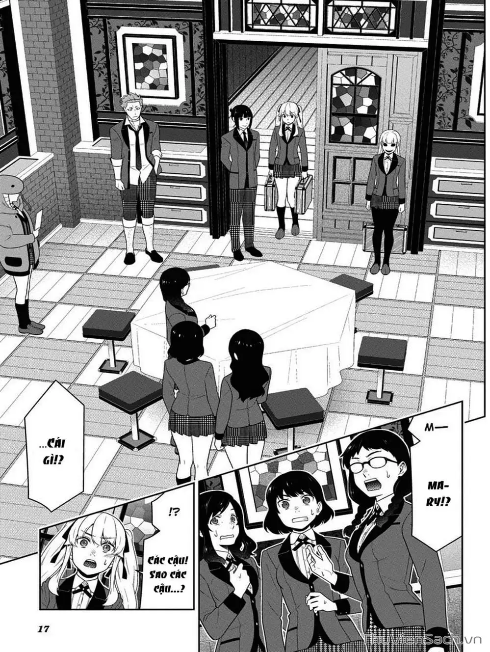 Truyện Tranh Học Viện Đỏ Đen - Kakegurui trang 3