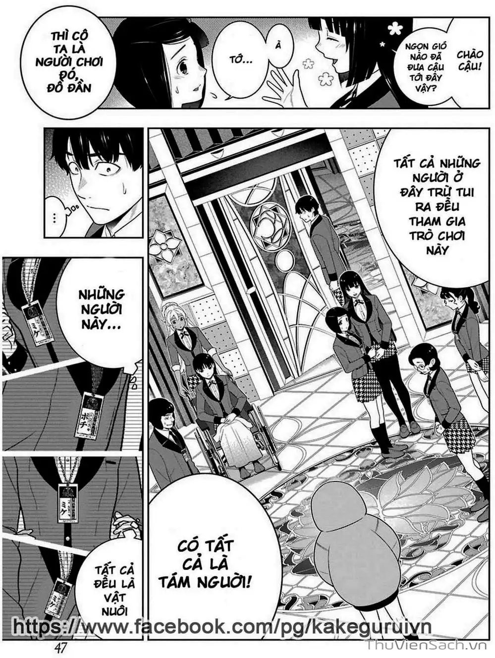 Truyện Tranh Học Viện Đỏ Đen - Kakegurui trang 3
