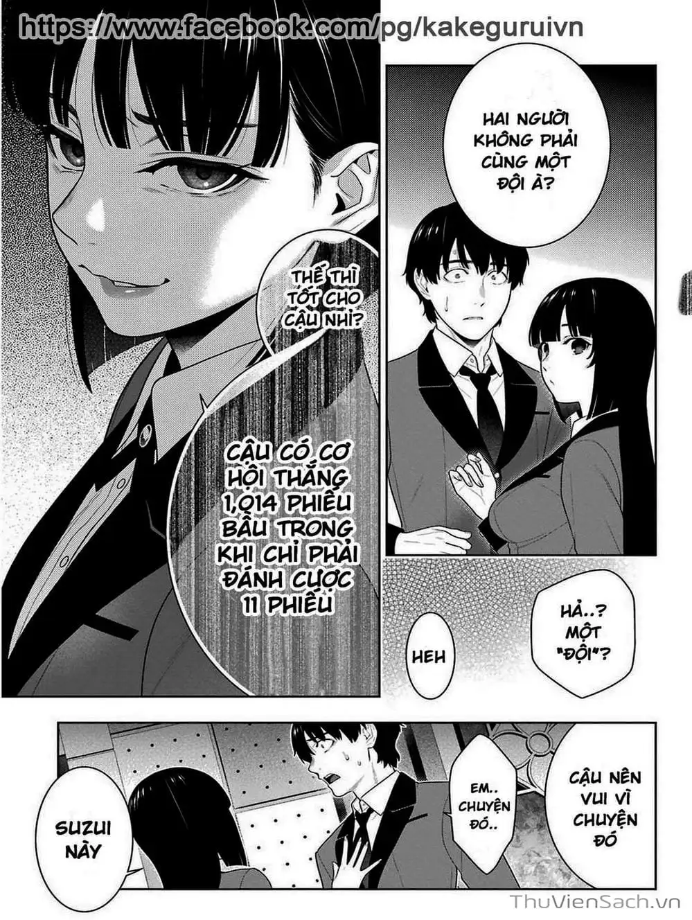 Truyện Tranh Học Viện Đỏ Đen - Kakegurui trang 3