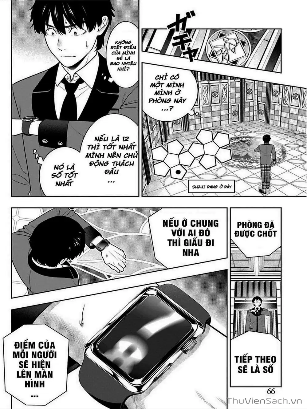 Truyện Tranh Học Viện Đỏ Đen - Kakegurui trang 3