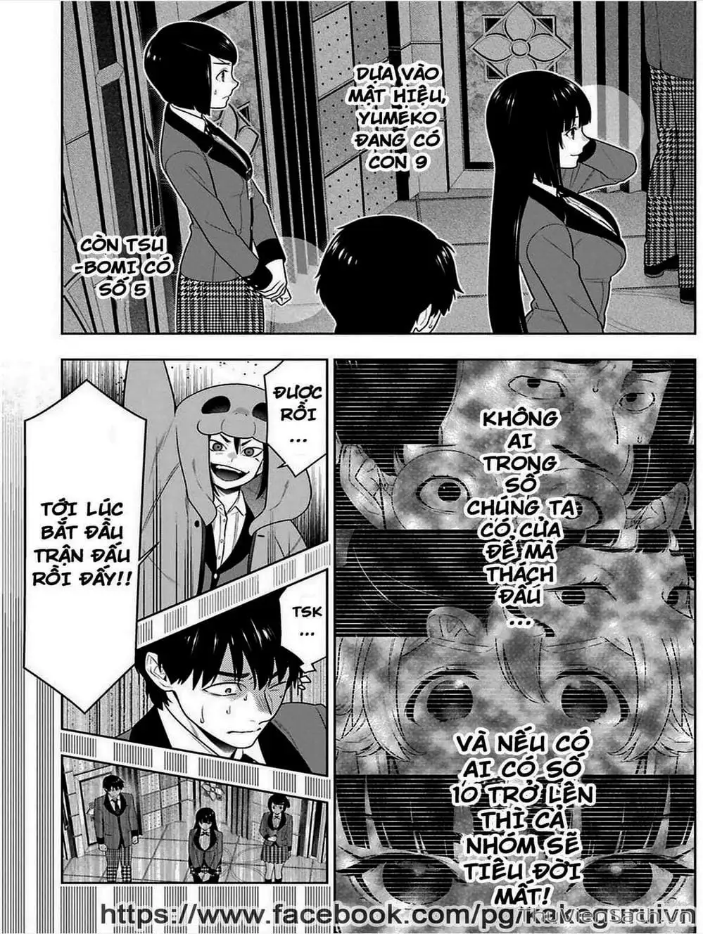 Truyện Tranh Học Viện Đỏ Đen - Kakegurui trang 3