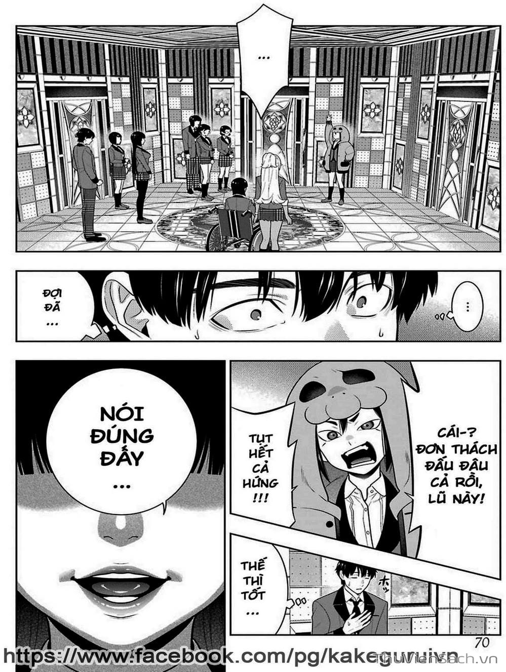 Truyện Tranh Học Viện Đỏ Đen - Kakegurui trang 3