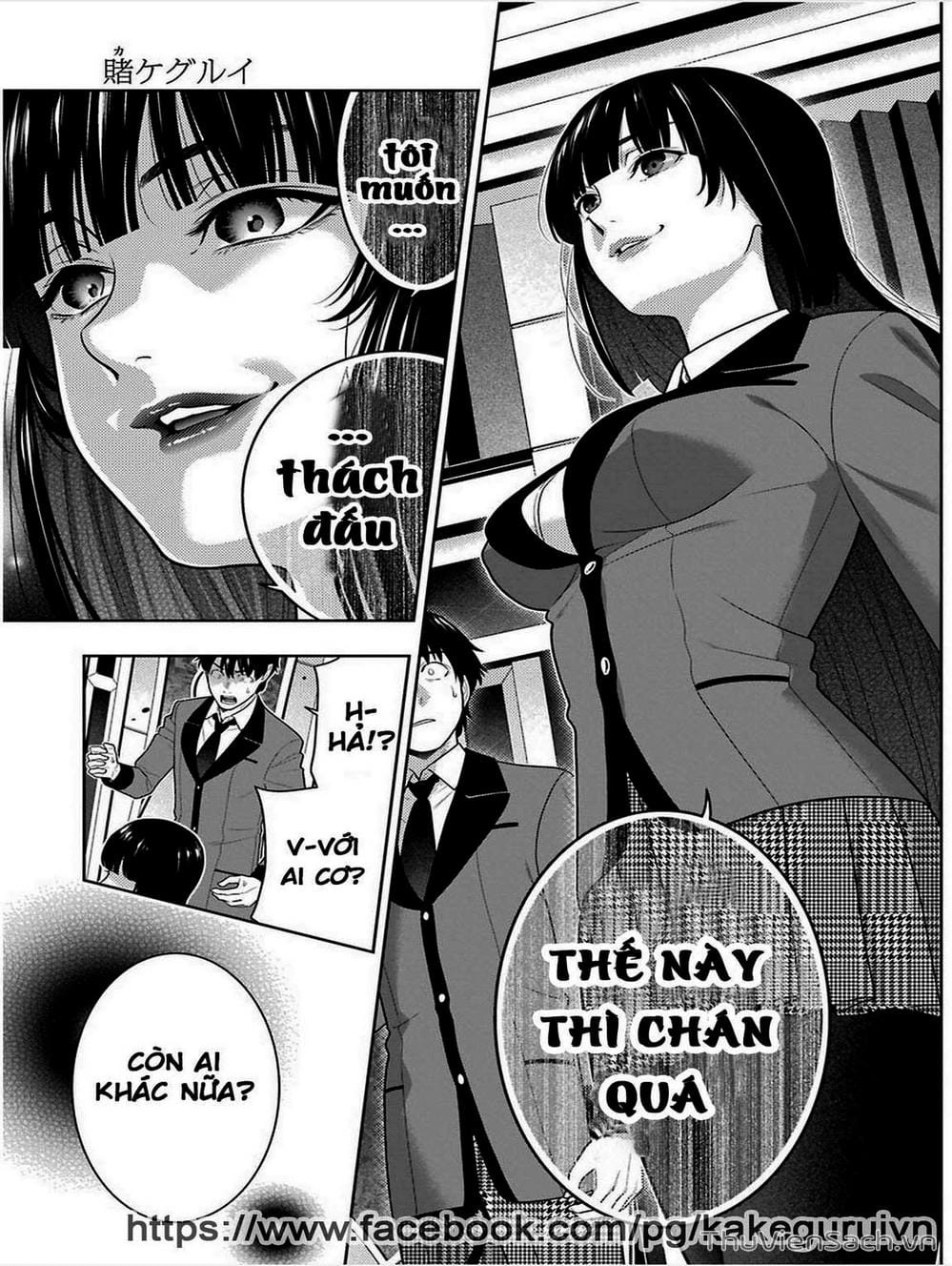 Truyện Tranh Học Viện Đỏ Đen - Kakegurui trang 3