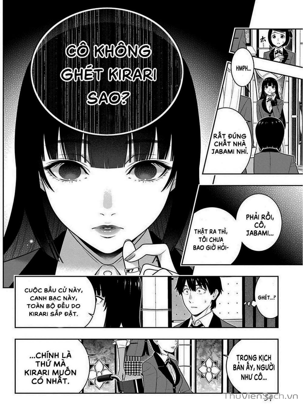 Truyện Tranh Học Viện Đỏ Đen - Kakegurui trang 3