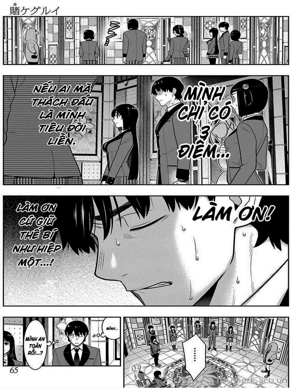 Truyện Tranh Học Viện Đỏ Đen - Kakegurui trang 3
