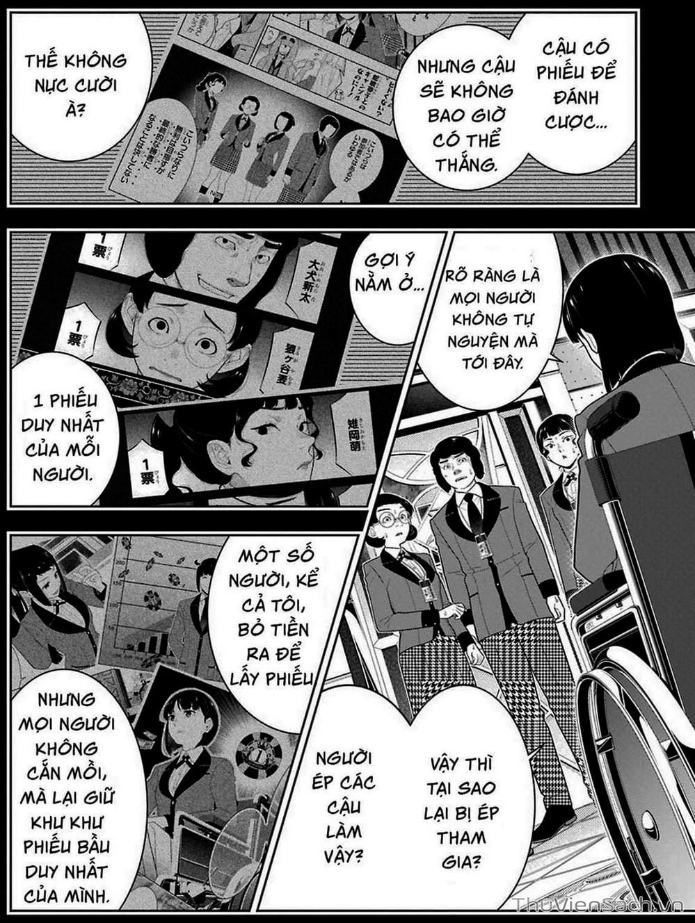 Truyện Tranh Học Viện Đỏ Đen - Kakegurui trang 3