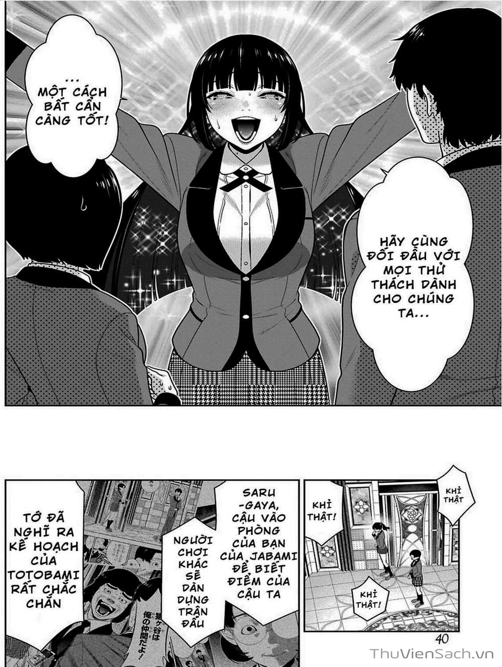 Truyện Tranh Học Viện Đỏ Đen - Kakegurui trang 3