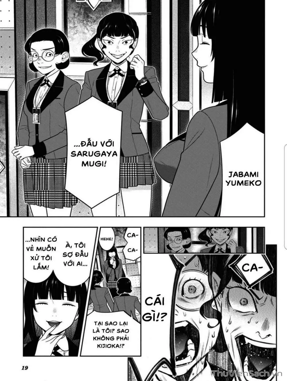 Truyện Tranh Học Viện Đỏ Đen - Kakegurui trang 3