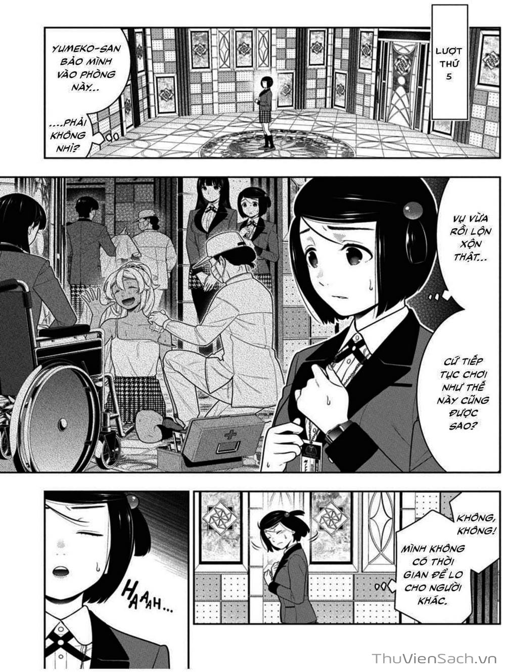 Truyện Tranh Học Viện Đỏ Đen - Kakegurui trang 3