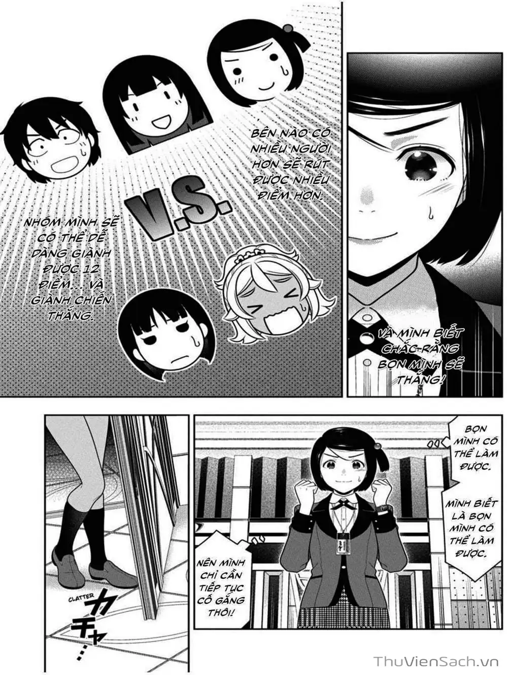 Truyện Tranh Học Viện Đỏ Đen - Kakegurui trang 3