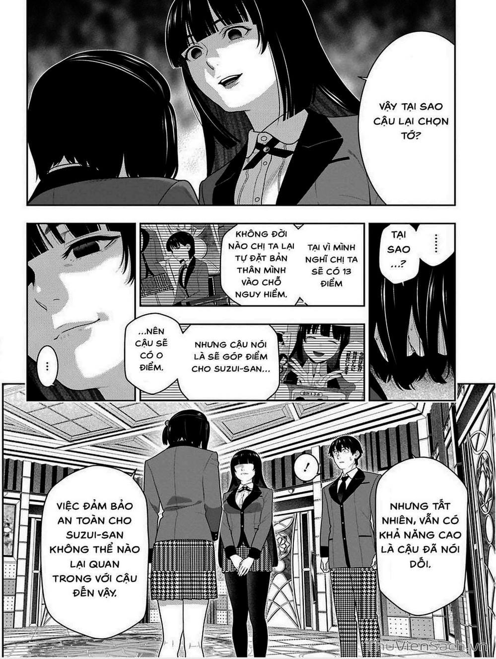 Truyện Tranh Học Viện Đỏ Đen - Kakegurui trang 3