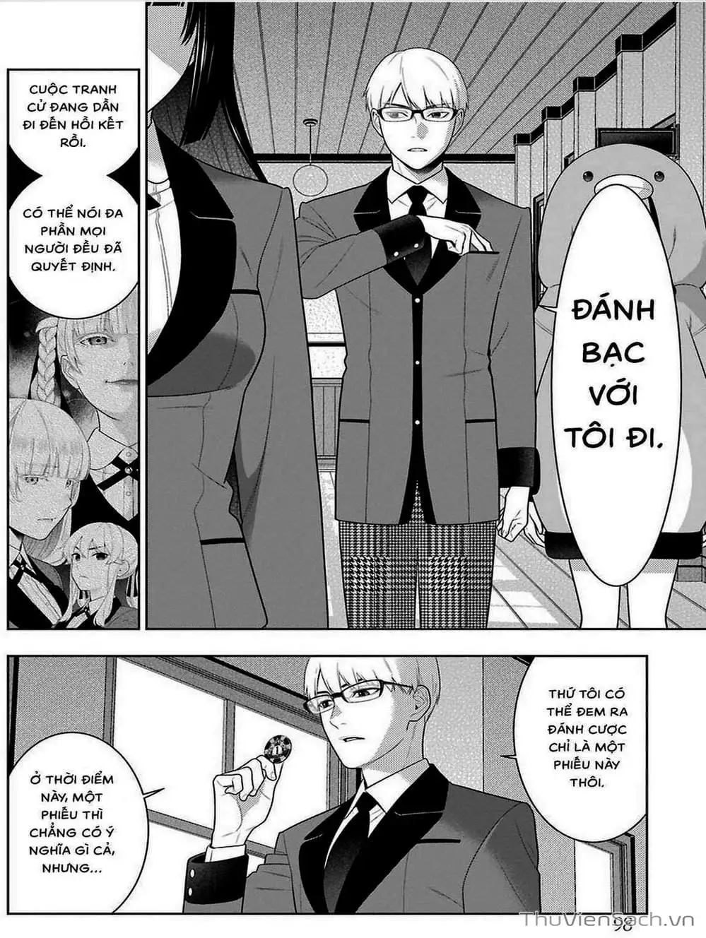 Truyện Tranh Học Viện Đỏ Đen - Kakegurui trang 3