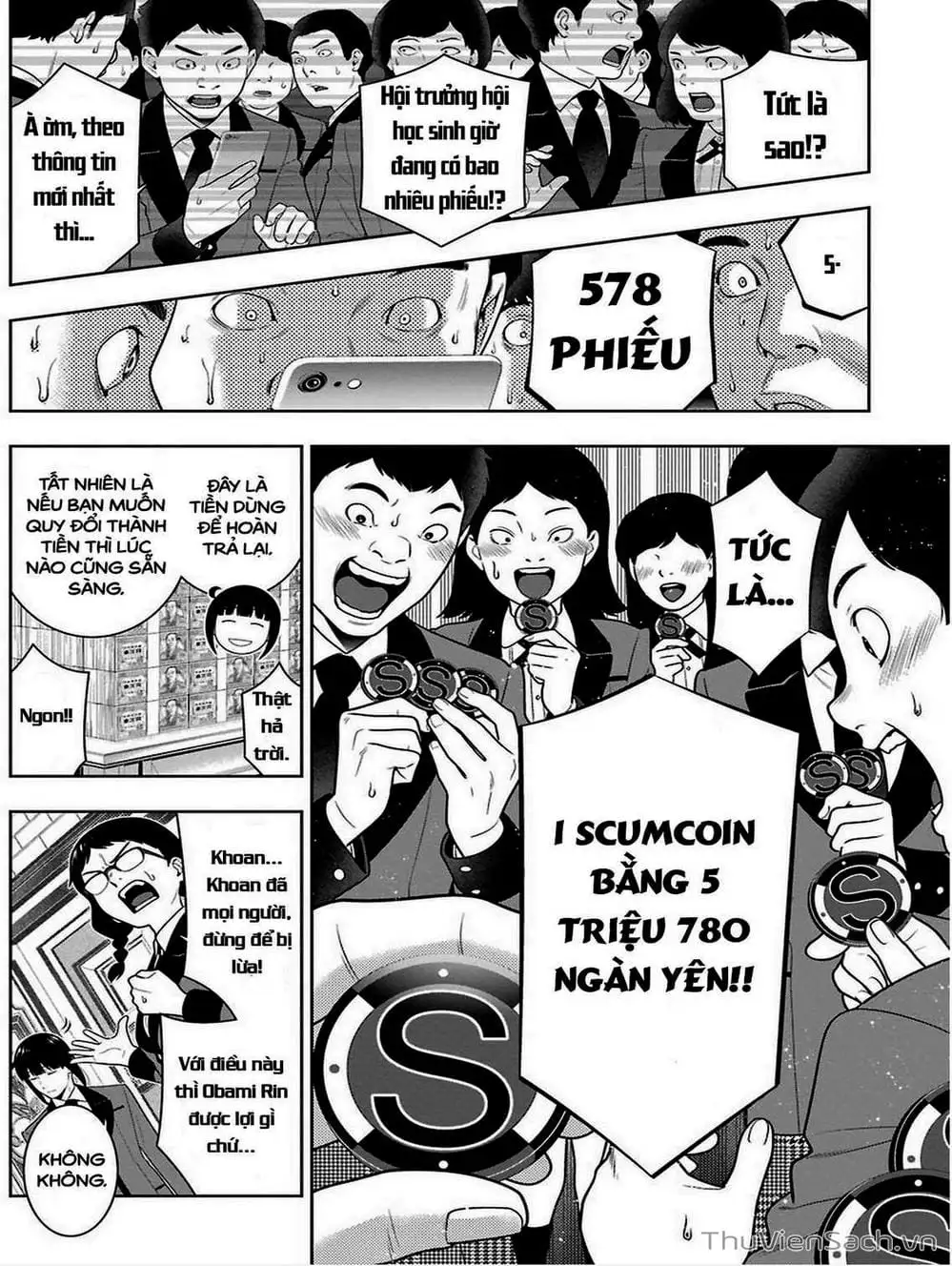 Truyện Tranh Học Viện Đỏ Đen - Kakegurui trang 3