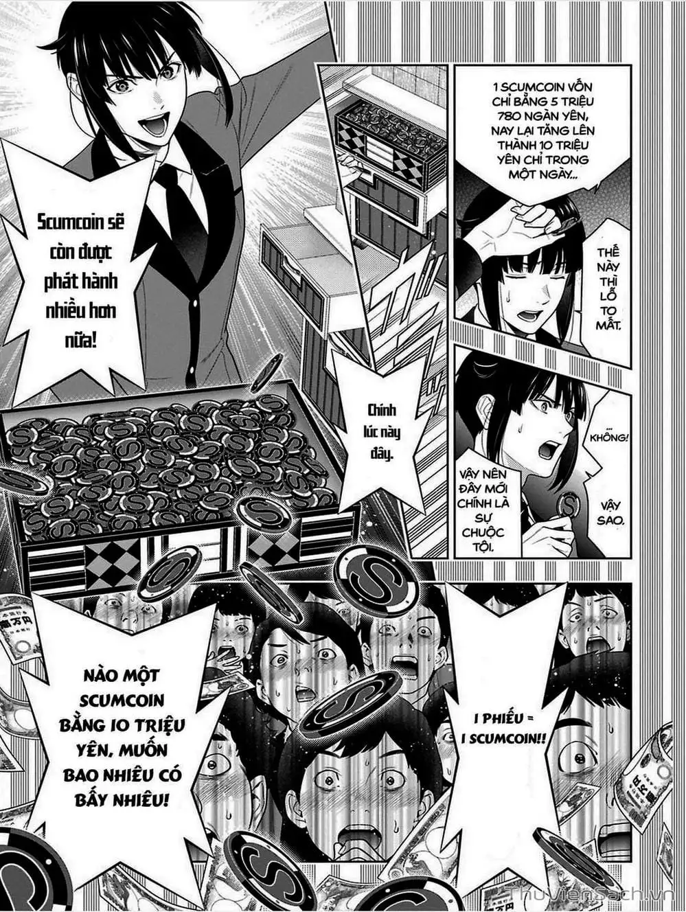 Truyện Tranh Học Viện Đỏ Đen - Kakegurui trang 3