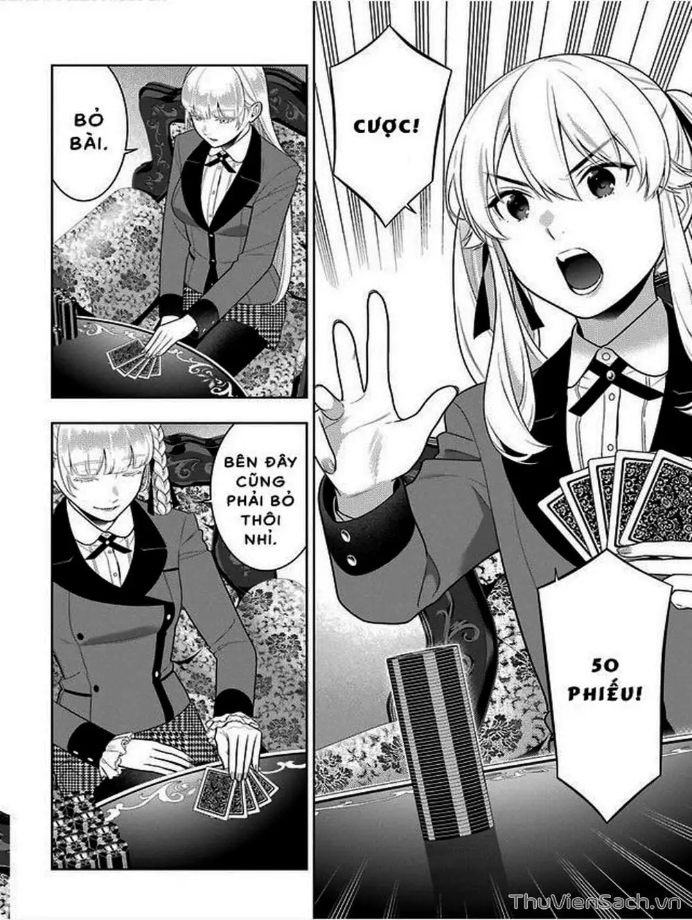 Truyện Tranh Học Viện Đỏ Đen - Kakegurui trang 3