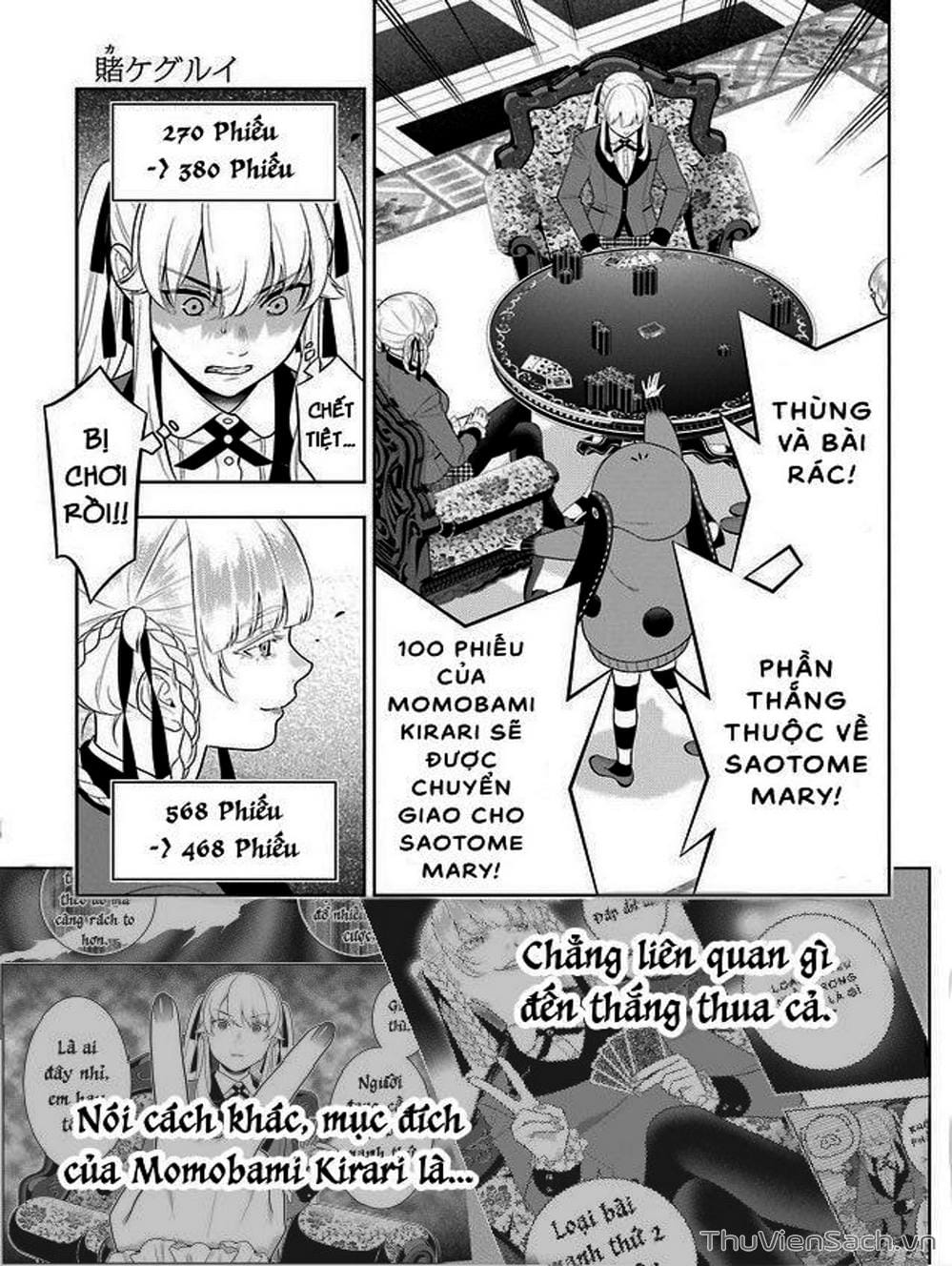 Truyện Tranh Học Viện Đỏ Đen - Kakegurui trang 3