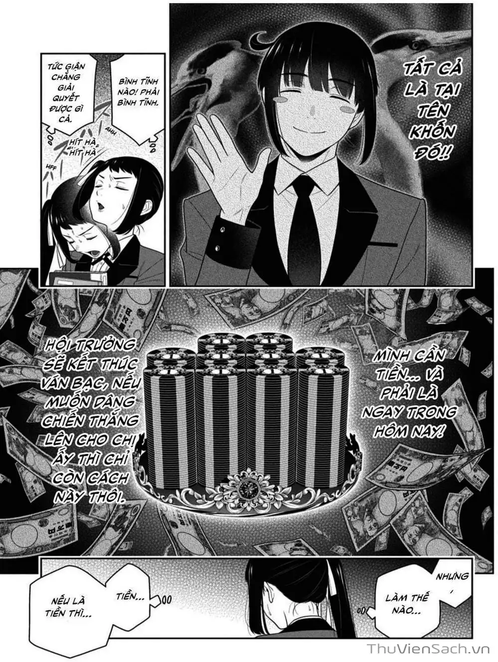 Truyện Tranh Học Viện Đỏ Đen - Kakegurui trang 3