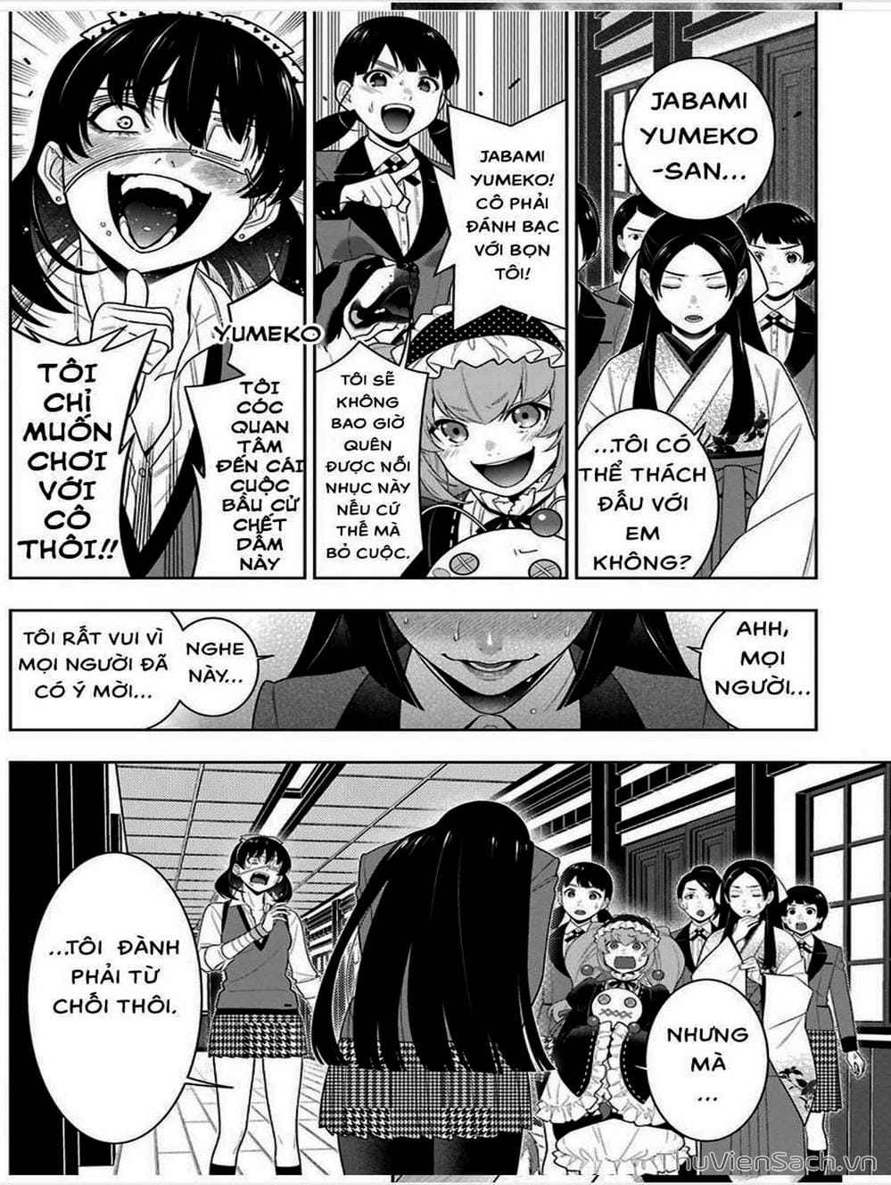 Truyện Tranh Học Viện Đỏ Đen - Kakegurui trang 3