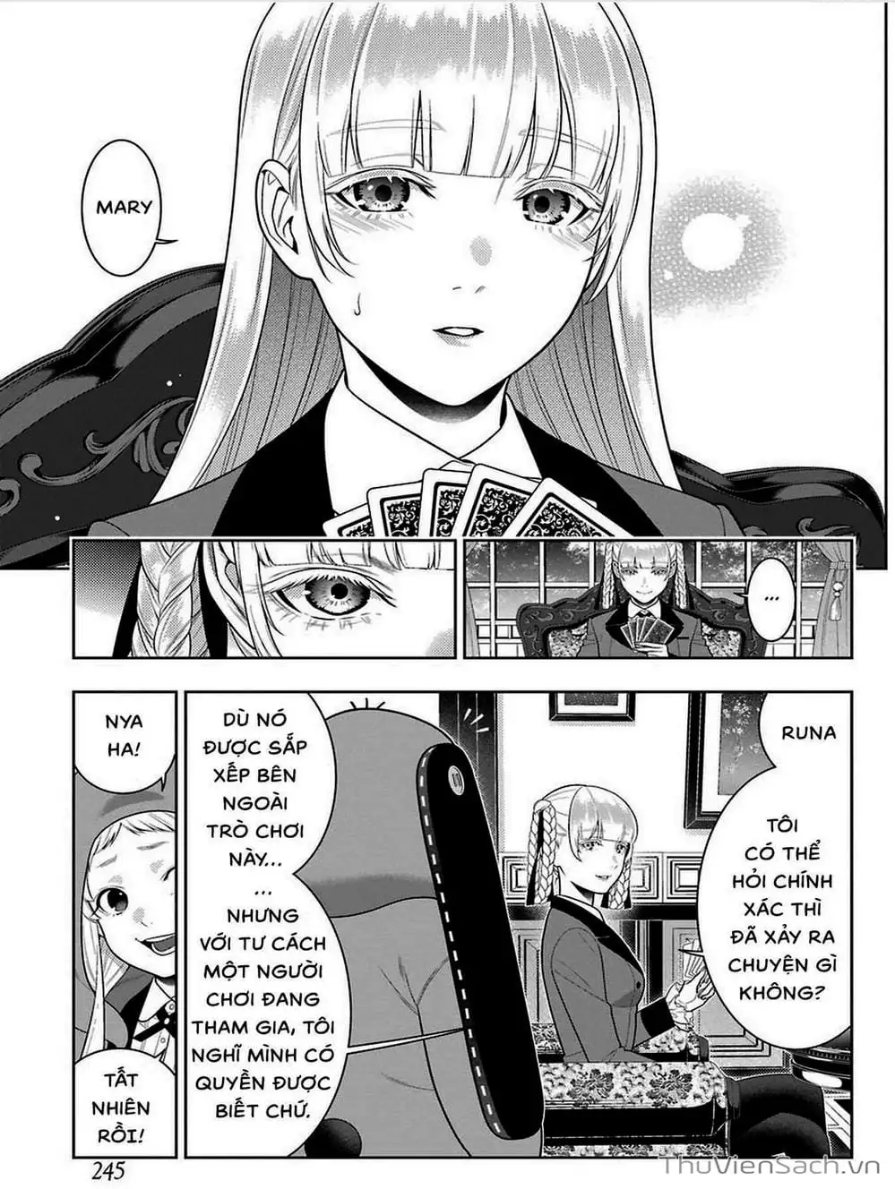 Truyện Tranh Học Viện Đỏ Đen - Kakegurui trang 3