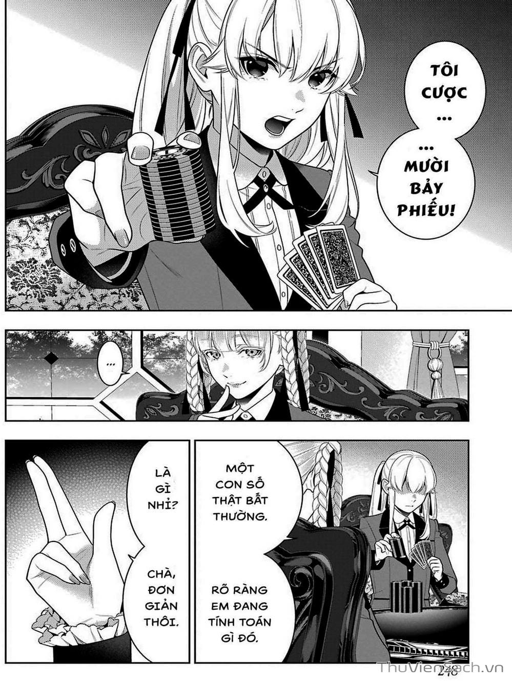 Truyện Tranh Học Viện Đỏ Đen - Kakegurui trang 3