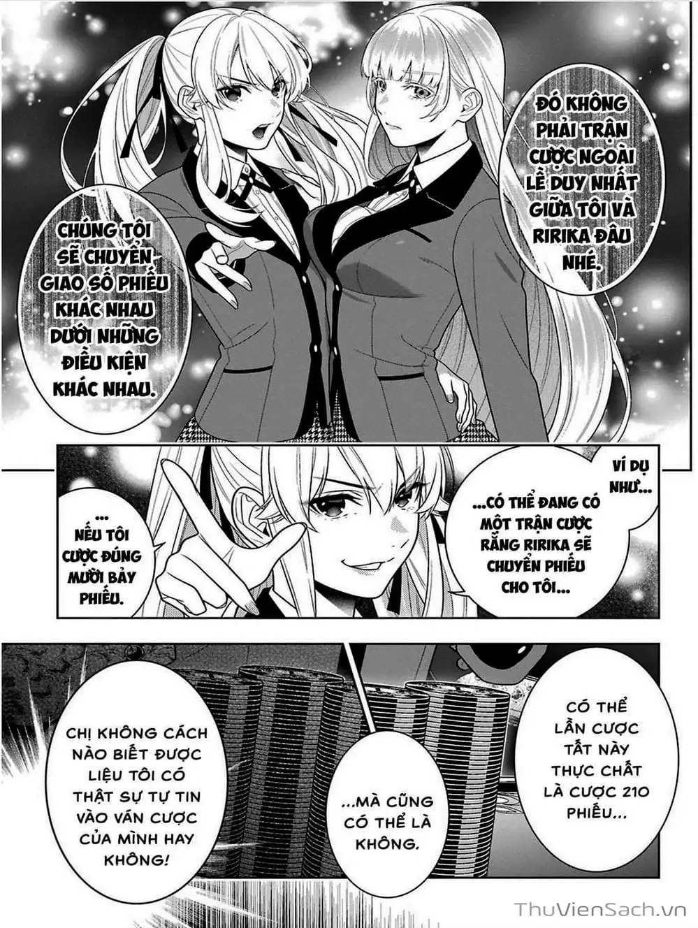 Truyện Tranh Học Viện Đỏ Đen - Kakegurui trang 3