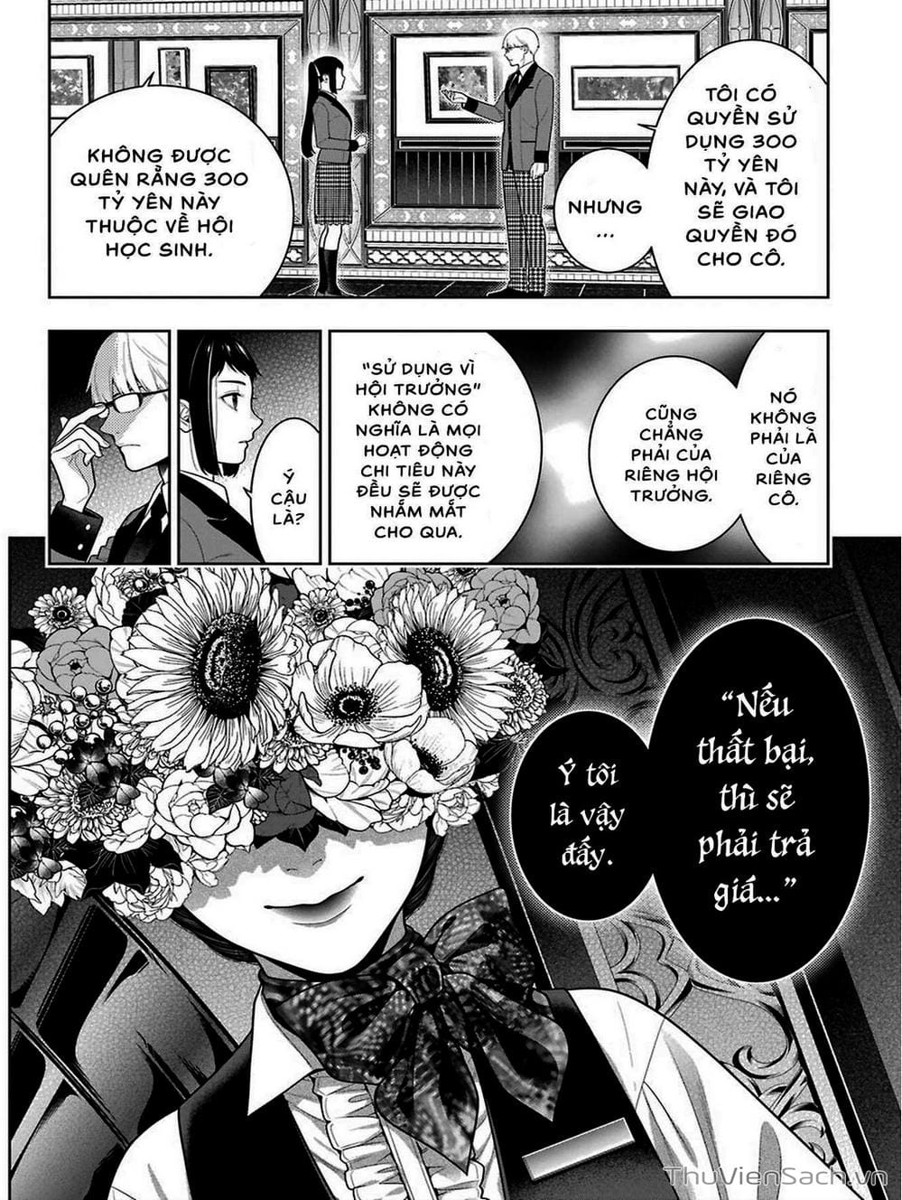 Truyện Tranh Học Viện Đỏ Đen - Kakegurui trang 3