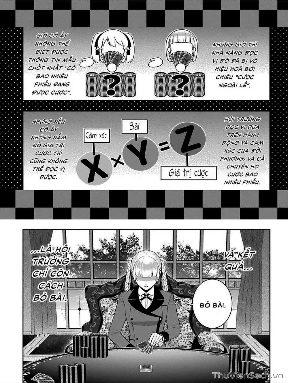 Truyện Tranh Học Viện Đỏ Đen - Kakegurui trang 3