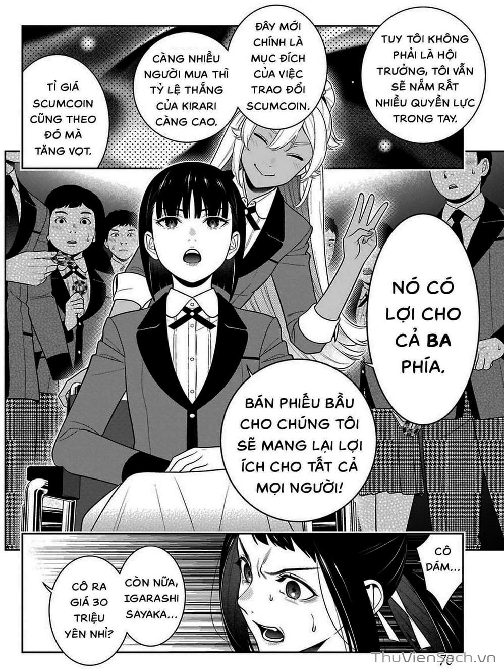 Truyện Tranh Học Viện Đỏ Đen - Kakegurui trang 3