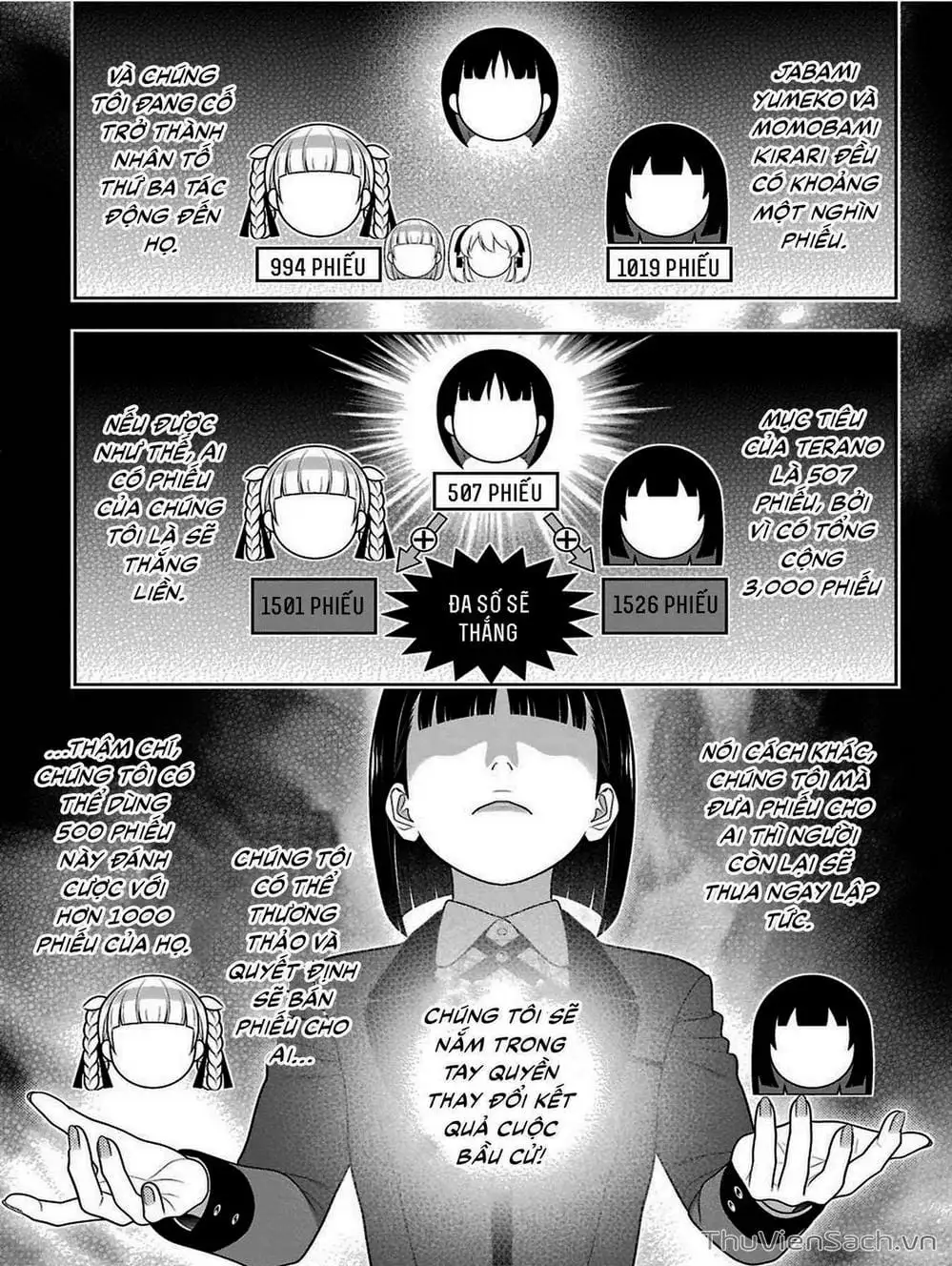 Truyện Tranh Học Viện Đỏ Đen - Kakegurui trang 3