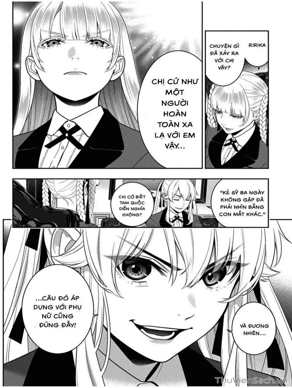 Truyện Tranh Học Viện Đỏ Đen - Kakegurui trang 3