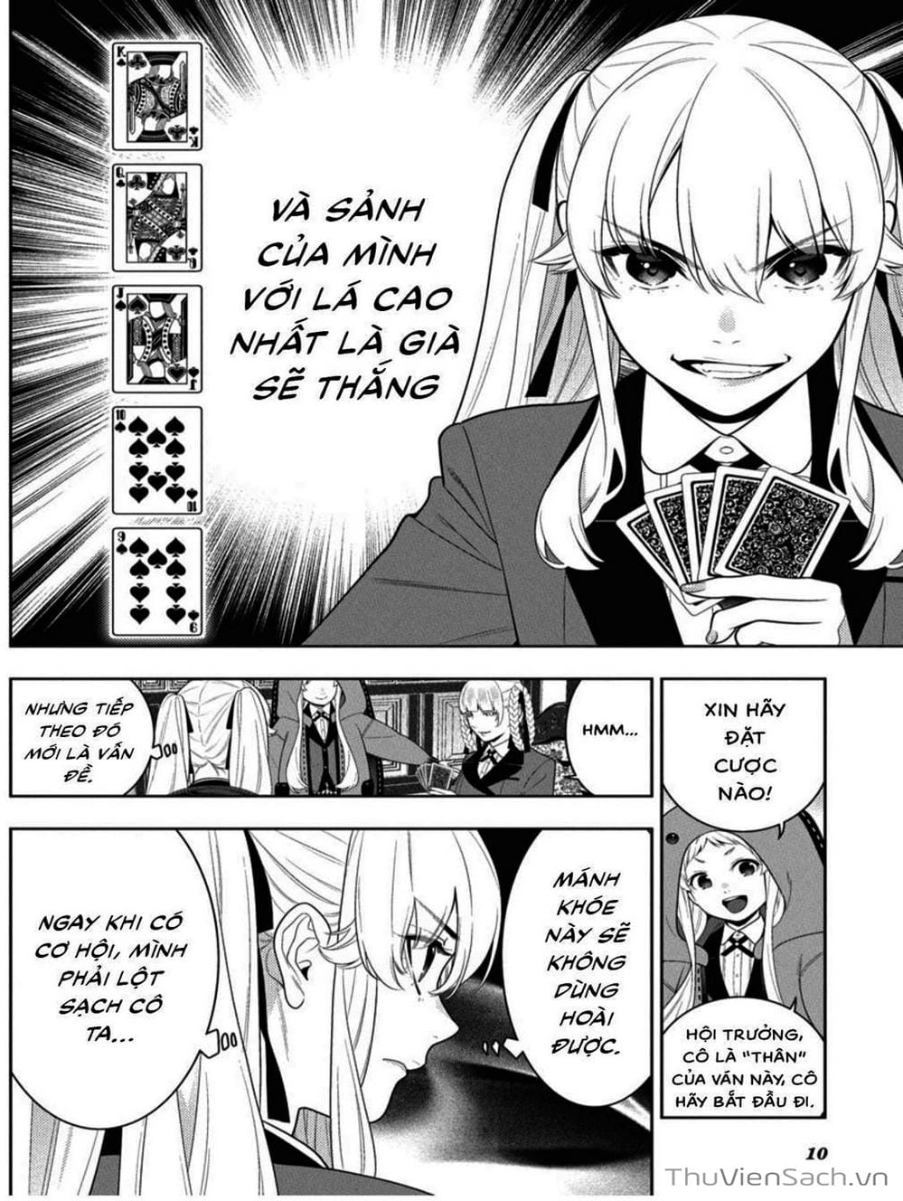 Truyện Tranh Học Viện Đỏ Đen - Kakegurui trang 3