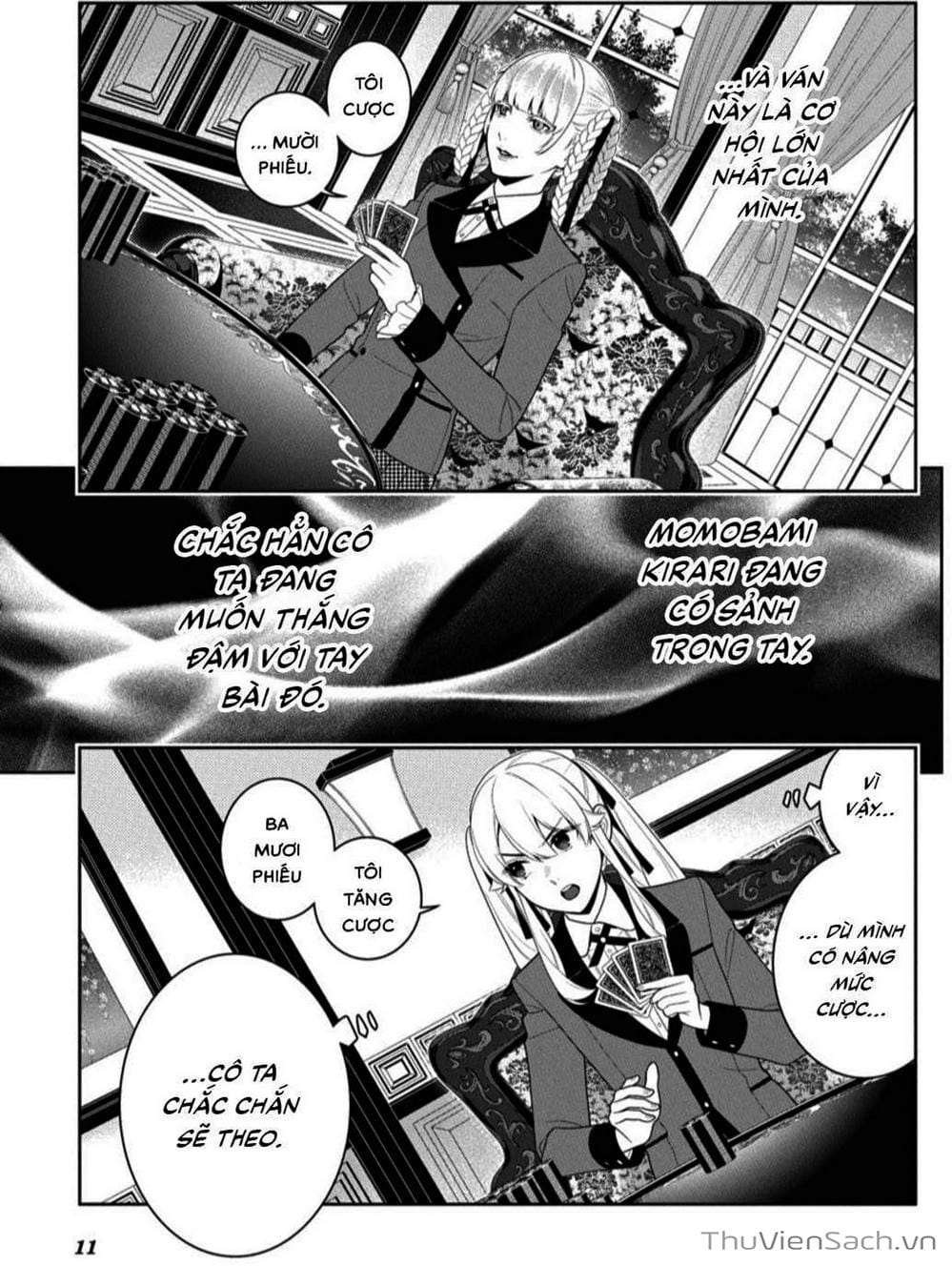 Truyện Tranh Học Viện Đỏ Đen - Kakegurui trang 3