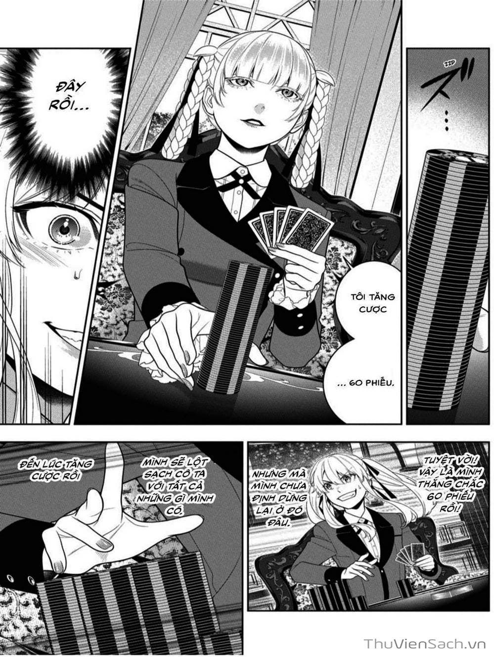 Truyện Tranh Học Viện Đỏ Đen - Kakegurui trang 3