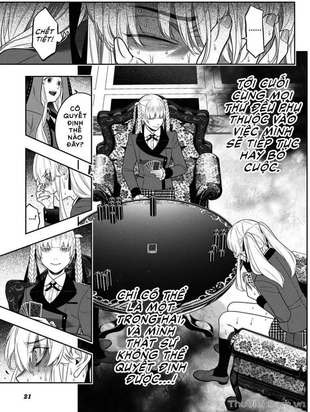 Truyện Tranh Học Viện Đỏ Đen - Kakegurui trang 3