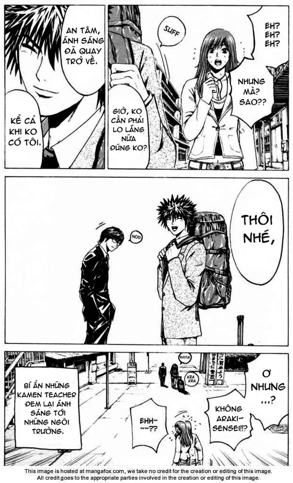 Truyện Tranh Giáo Viên Mặt Nạ - Kamen Teacher trang 3