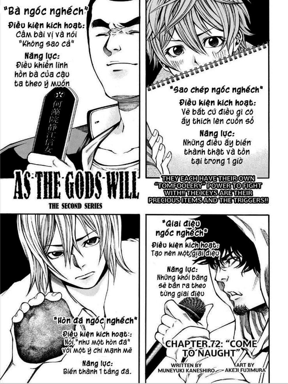 Truyện Tranh Mệnh Lệnh Của Thần - As The Gods Will trang 5