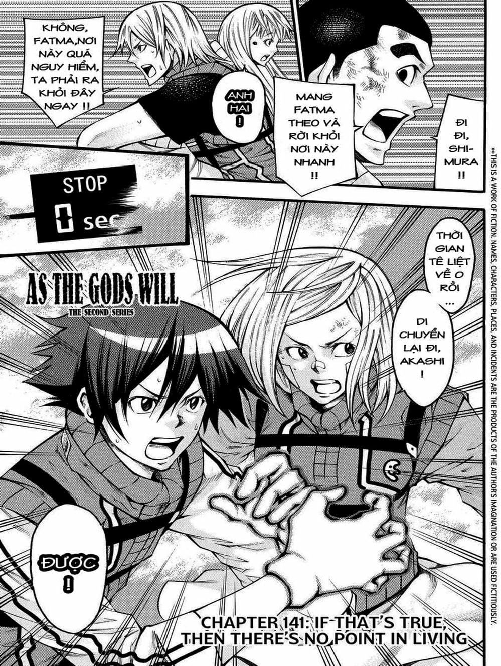 Truyện Tranh Mệnh Lệnh Của Thần - As The Gods Will trang 5