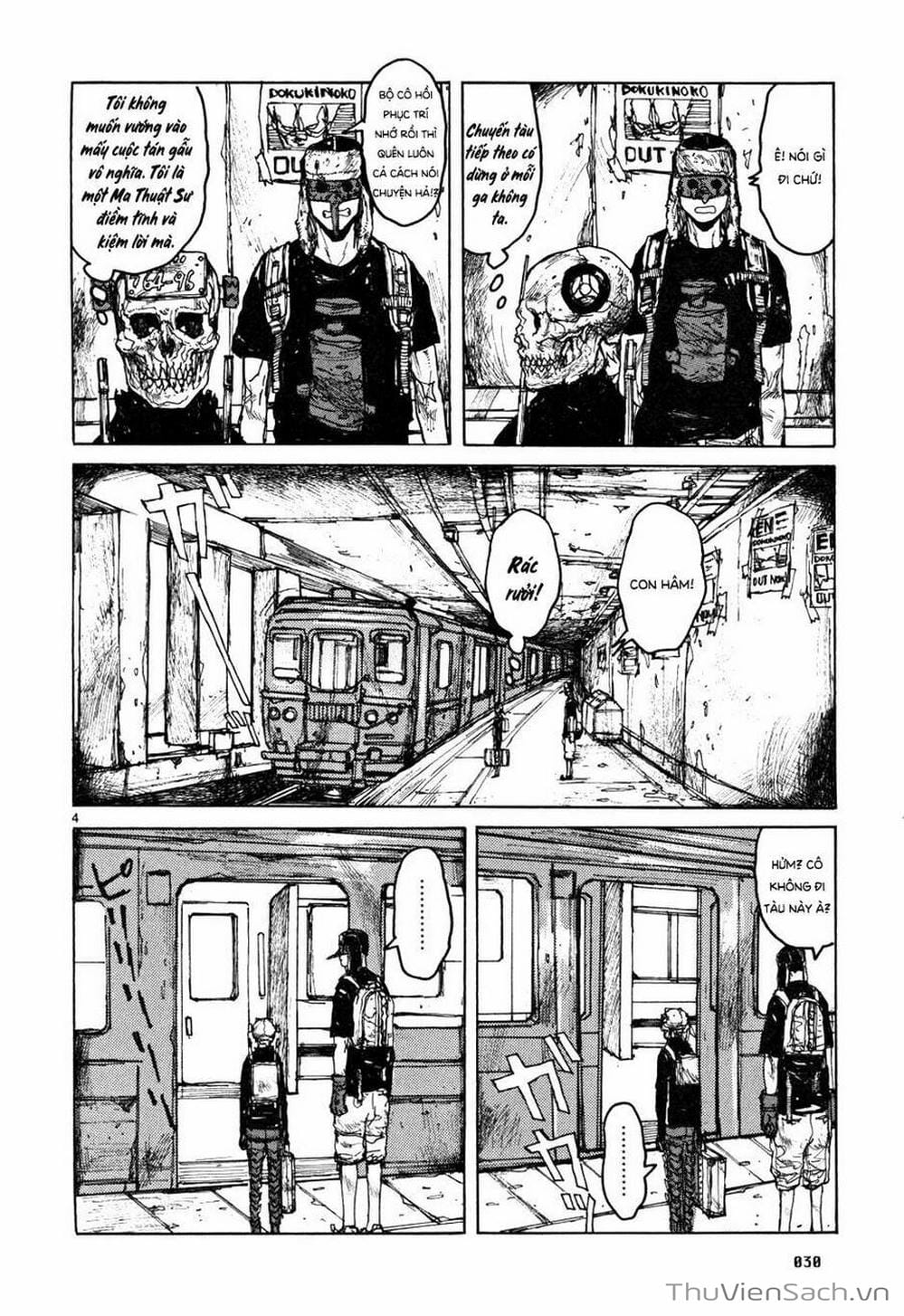 Truyện Tranh Kẻ Mất Trí Và Thế Giới Ma Thuật - Dorohedoro trang 5