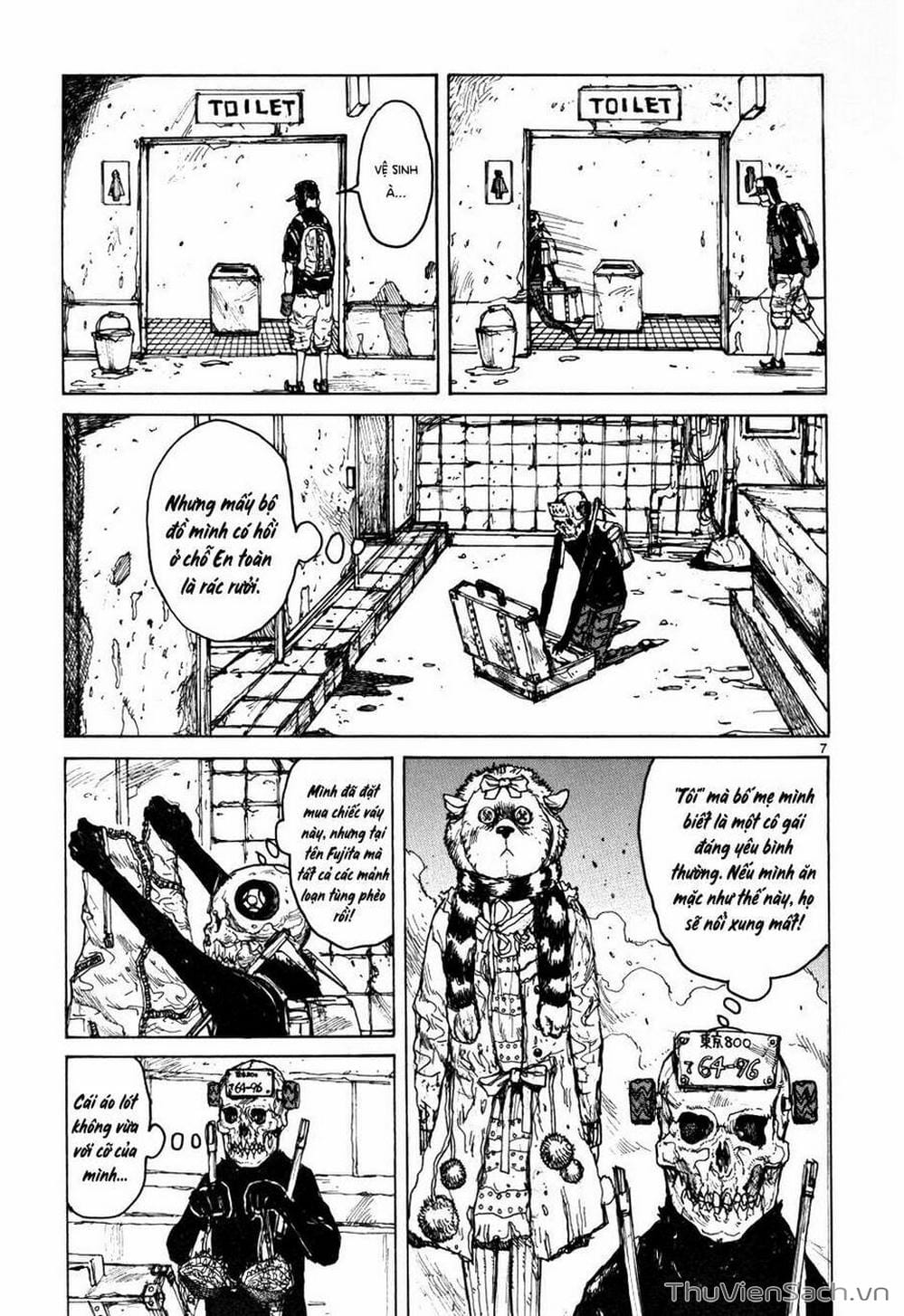 Truyện Tranh Kẻ Mất Trí Và Thế Giới Ma Thuật - Dorohedoro trang 5