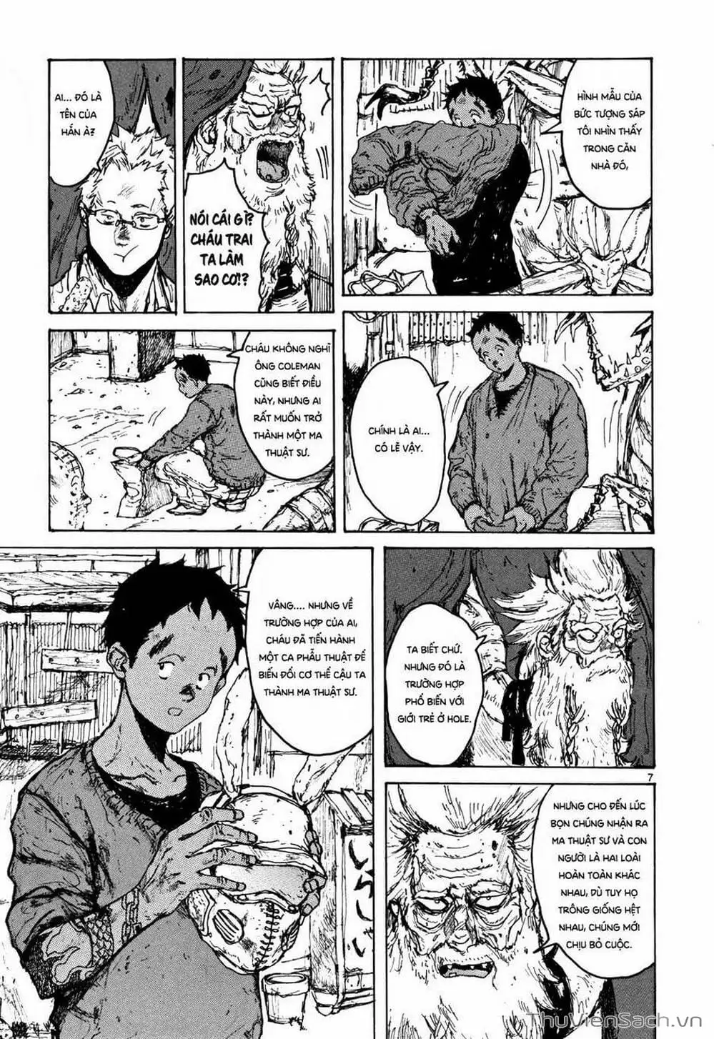 Truyện Tranh Kẻ Mất Trí Và Thế Giới Ma Thuật - Dorohedoro trang 5