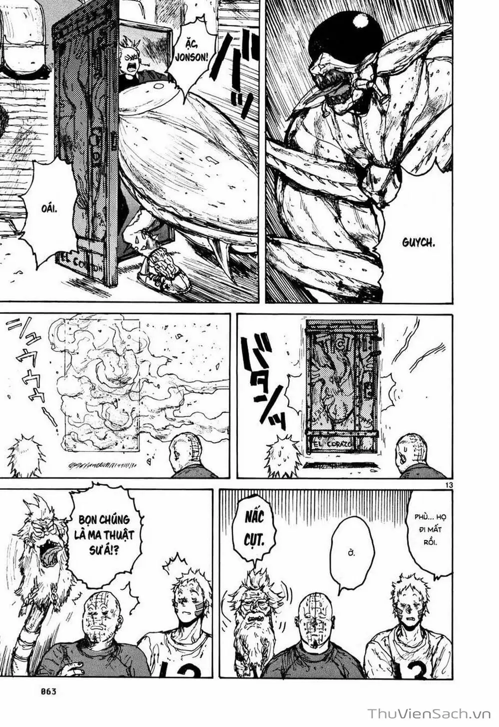 Truyện Tranh Kẻ Mất Trí Và Thế Giới Ma Thuật - Dorohedoro trang 5