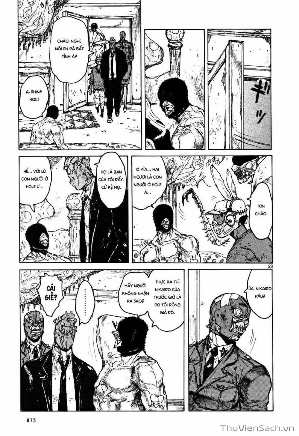 Truyện Tranh Kẻ Mất Trí Và Thế Giới Ma Thuật - Dorohedoro trang 5