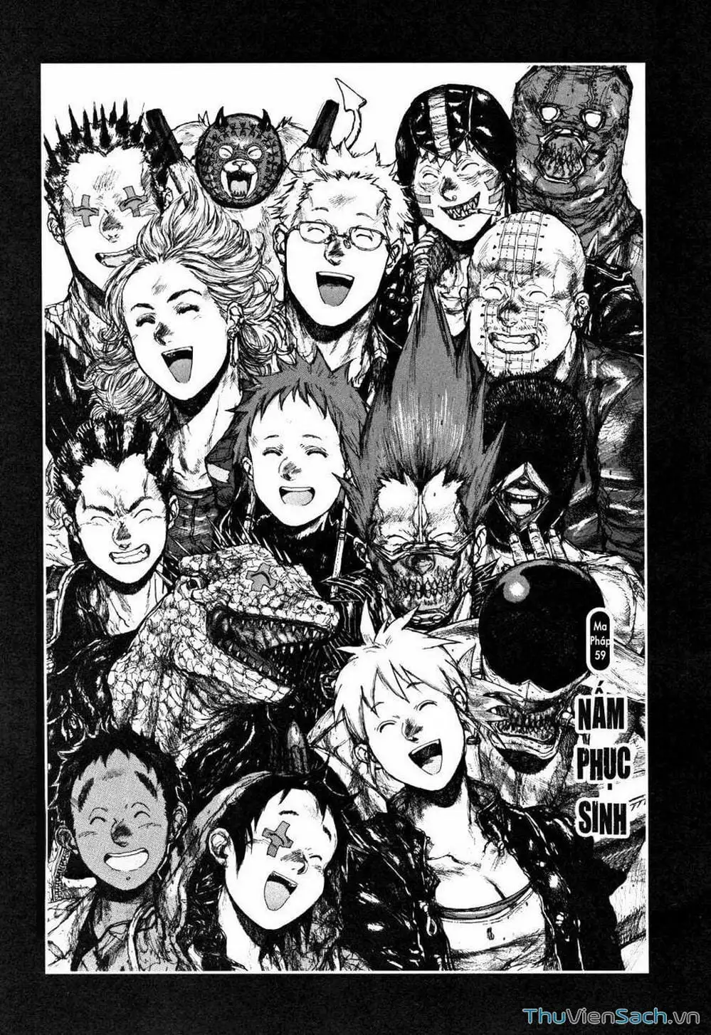 Truyện Tranh Kẻ Mất Trí Và Thế Giới Ma Thuật - Dorohedoro trang 5