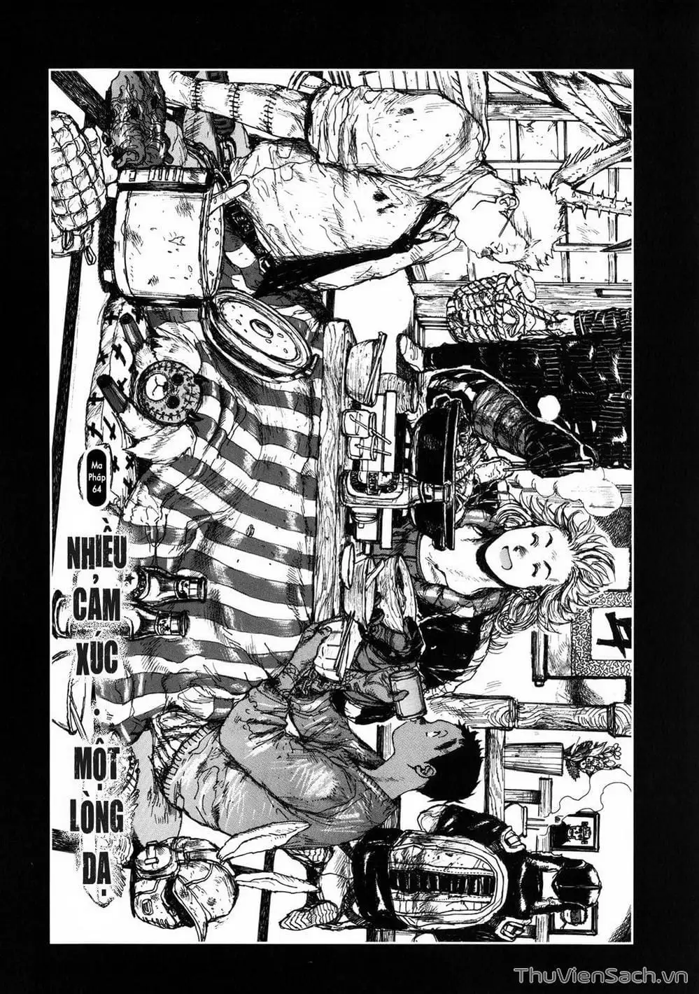 Truyện Tranh Kẻ Mất Trí Và Thế Giới Ma Thuật - Dorohedoro trang 5