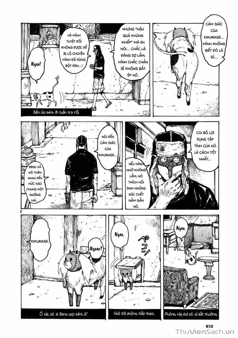 Truyện Tranh Kẻ Mất Trí Và Thế Giới Ma Thuật - Dorohedoro trang 5