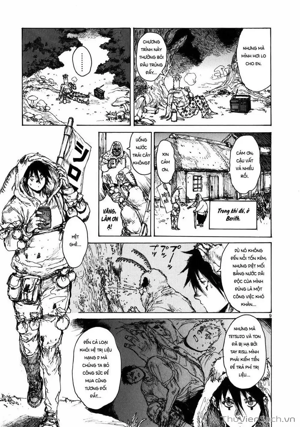 Truyện Tranh Kẻ Mất Trí Và Thế Giới Ma Thuật - Dorohedoro trang 5